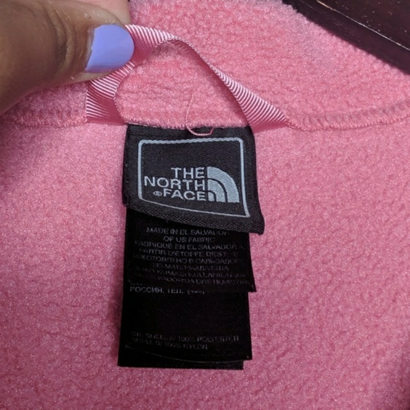 North Face Girls' Denali Fleece Full Zip Jacket - Picture 5 of 7